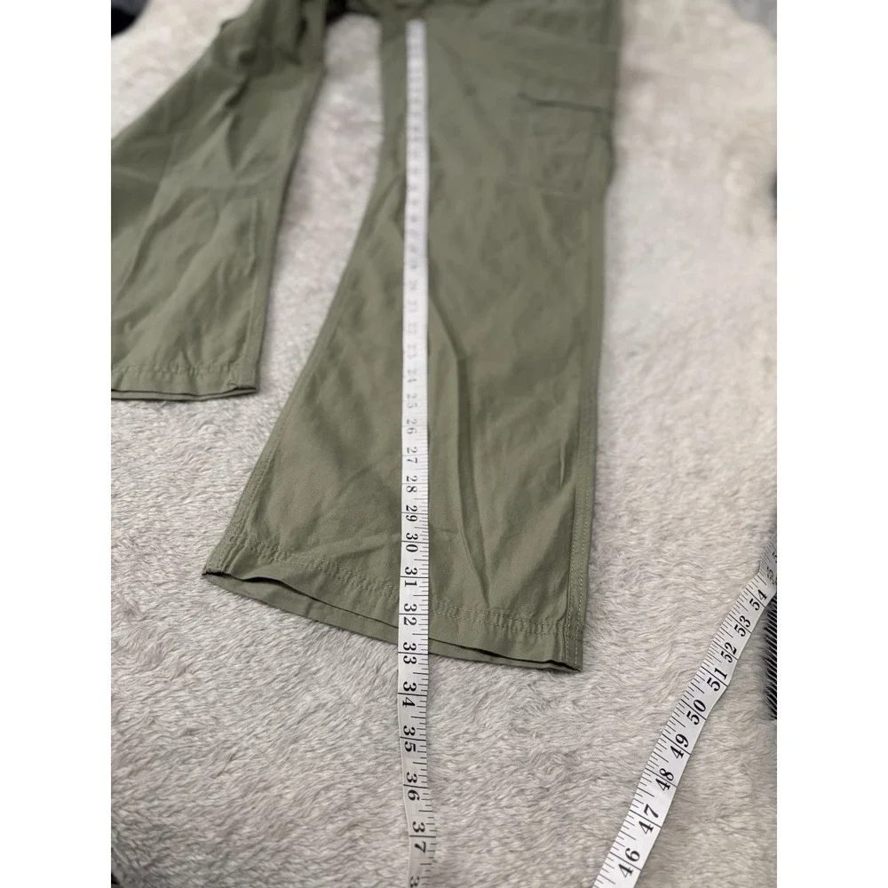 New Arizona Jean Co‎ Womens Tennessee Sage Green Cargo Pants Size 5